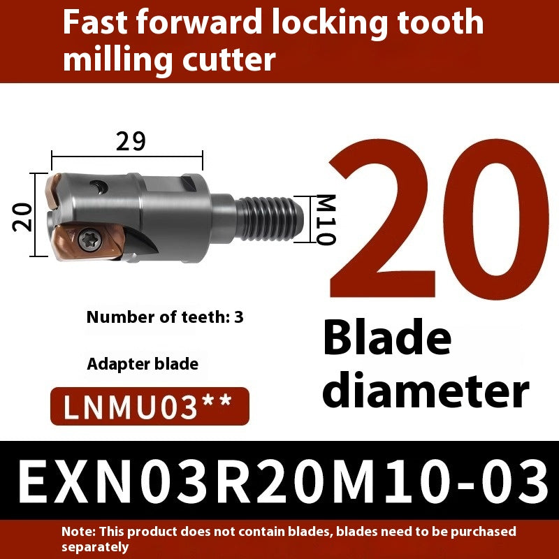 2074-Fast-feed thread milling head Toshiba EXN03 thread head Kyocera MFH interchangeable thread milling head Shandong Denso Pricision Tools Co.,Ltd.